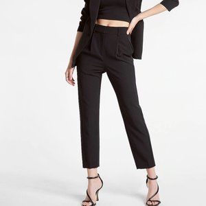 Express High Waisted Pleated Ankle Pant
